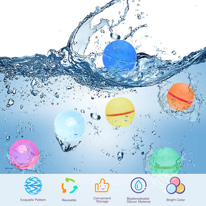 Gusto Goods™ Reusable Water Balloons (12 pcs)